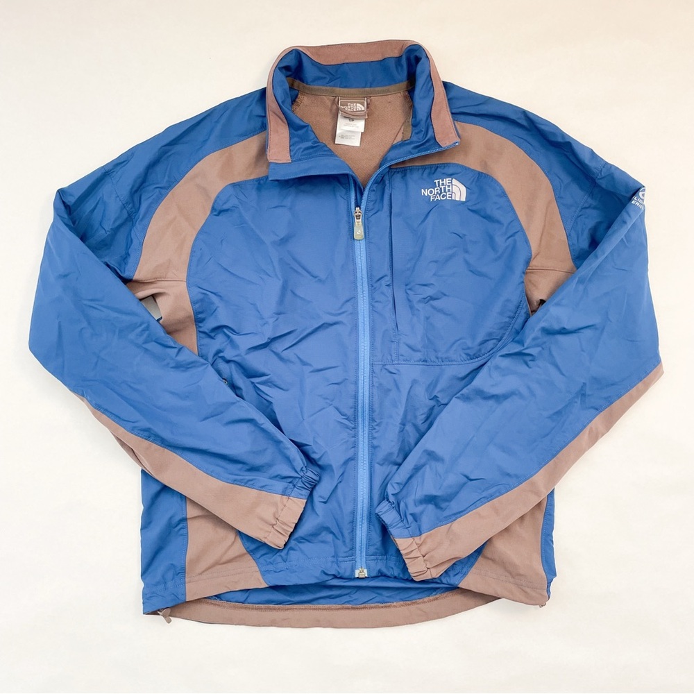 The North Face Men's Blue and Brown Flight Series Windbreaker